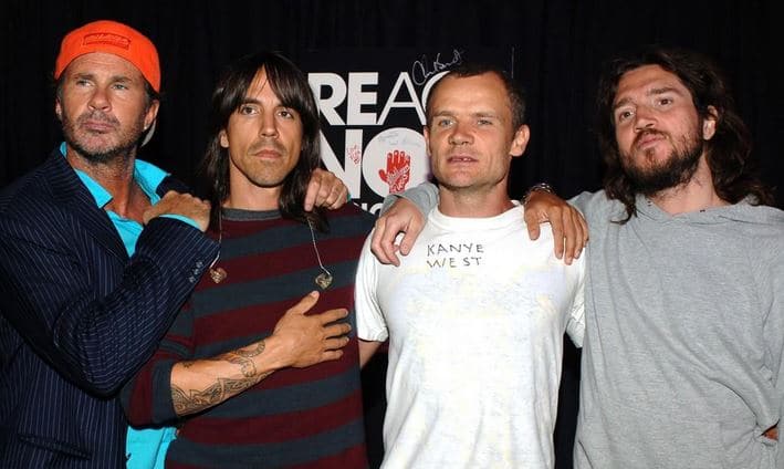 Rock group Red Hot Chili Peppers, whose sound appeals to guys in general 
