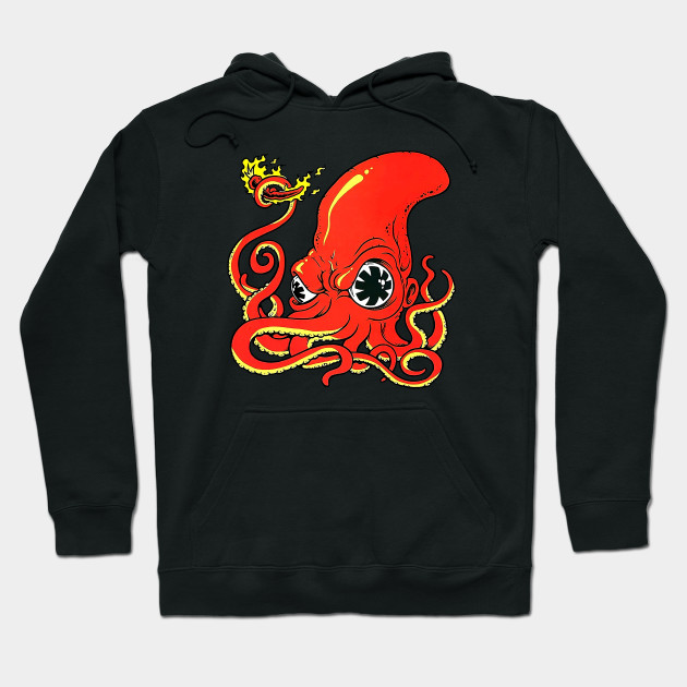Red Hot Chili Octopus Pullover Hoodie