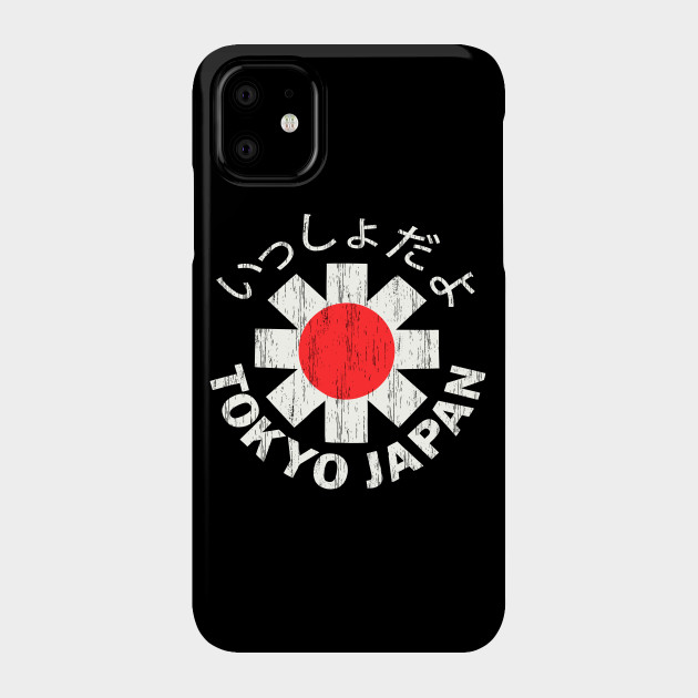 red hot chili peppers japan flag