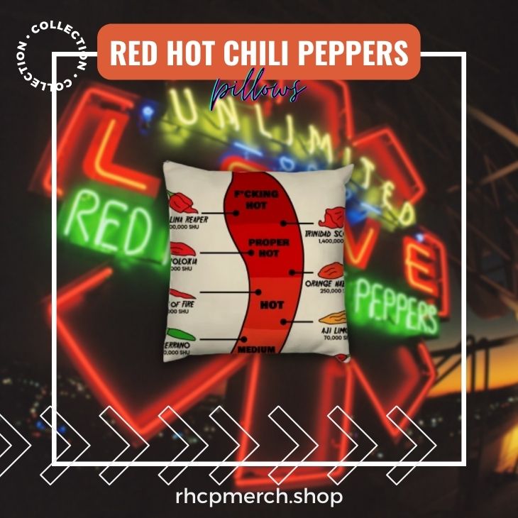 Red Hot Chili Peppers Pillows