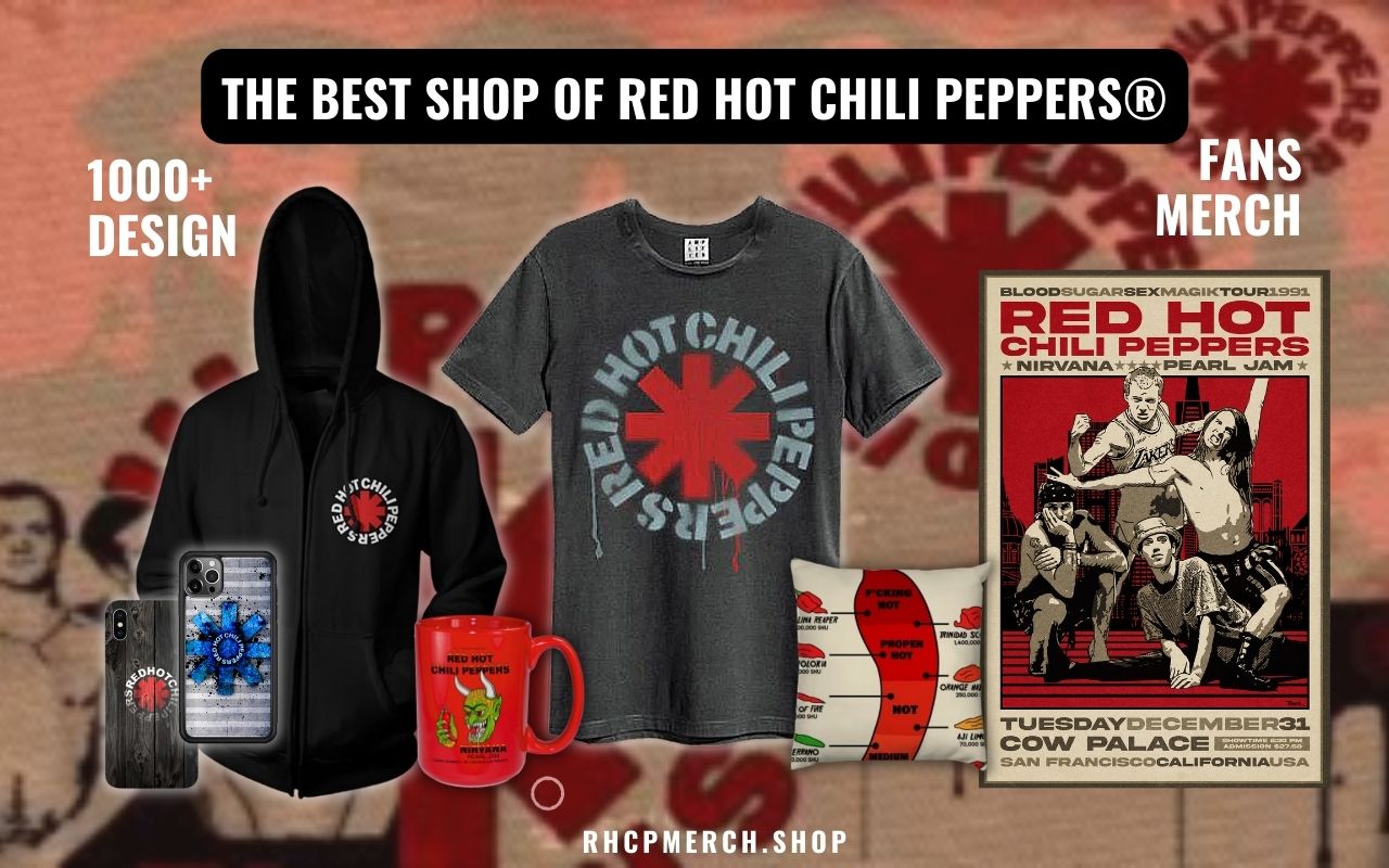 Red Hot Chili Peppers Web Banner - Red Hot Chili Peppers Shop